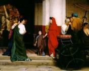 劳伦斯 阿尔玛 塔德玛 : Entrance to a Roman Theatre